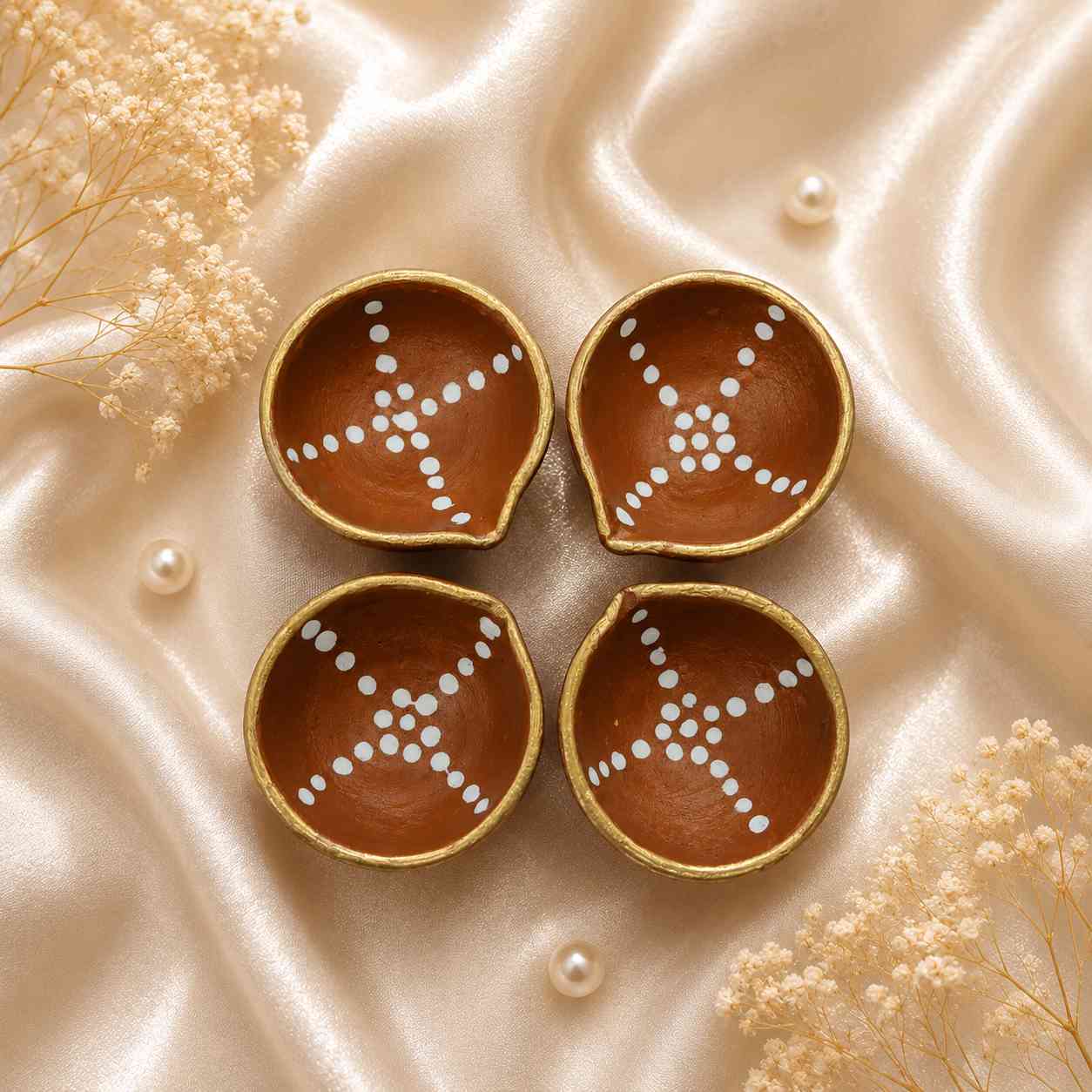 Premium Desi Diya (4Pcs) SET
