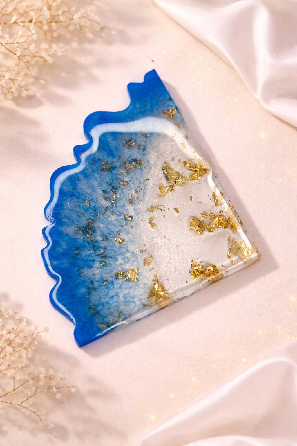 Resin Luxury Tea Coaster (6 Pcs)