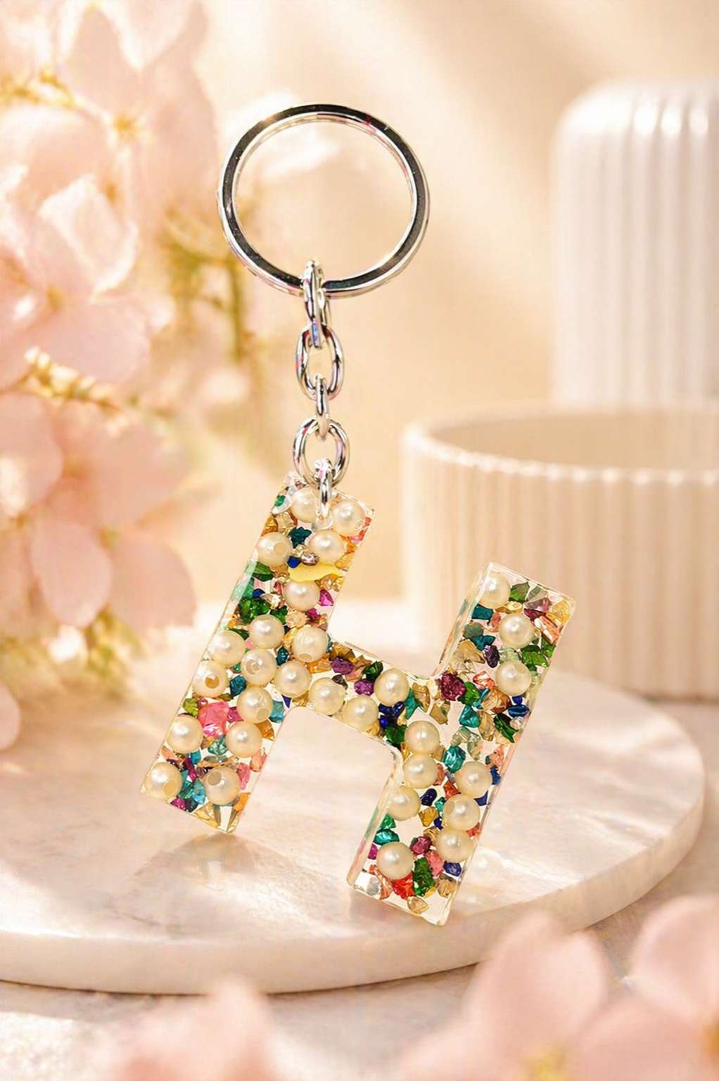 Resin Luxury Keychain