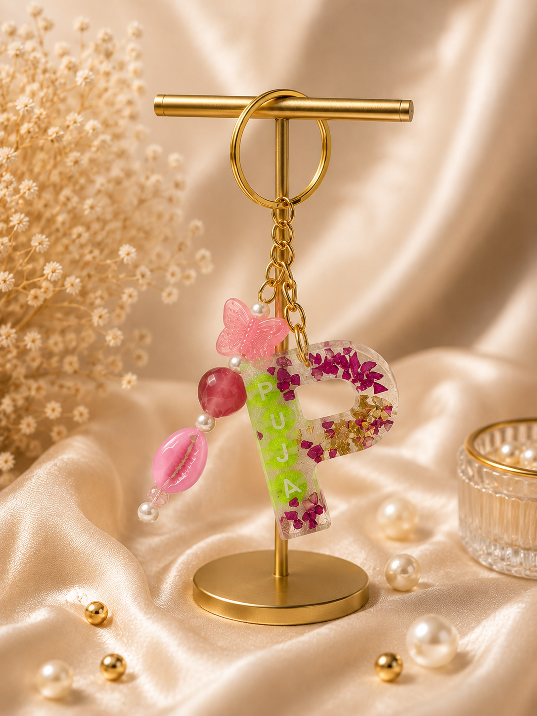 Resin Luxury Keychain