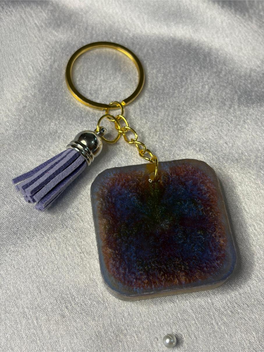 Resin Luxury Keychain