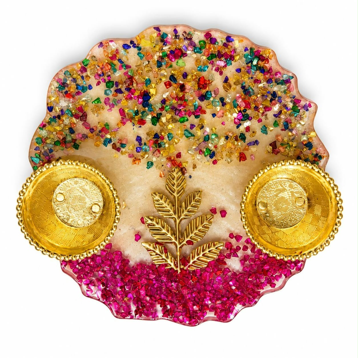 Resin Mini Pooja Thali 