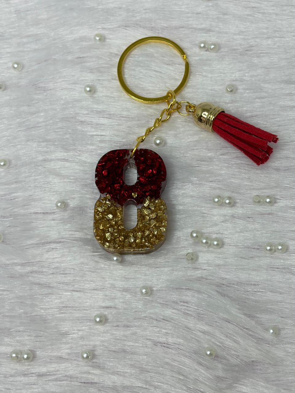 Resin Luxury Keychain
