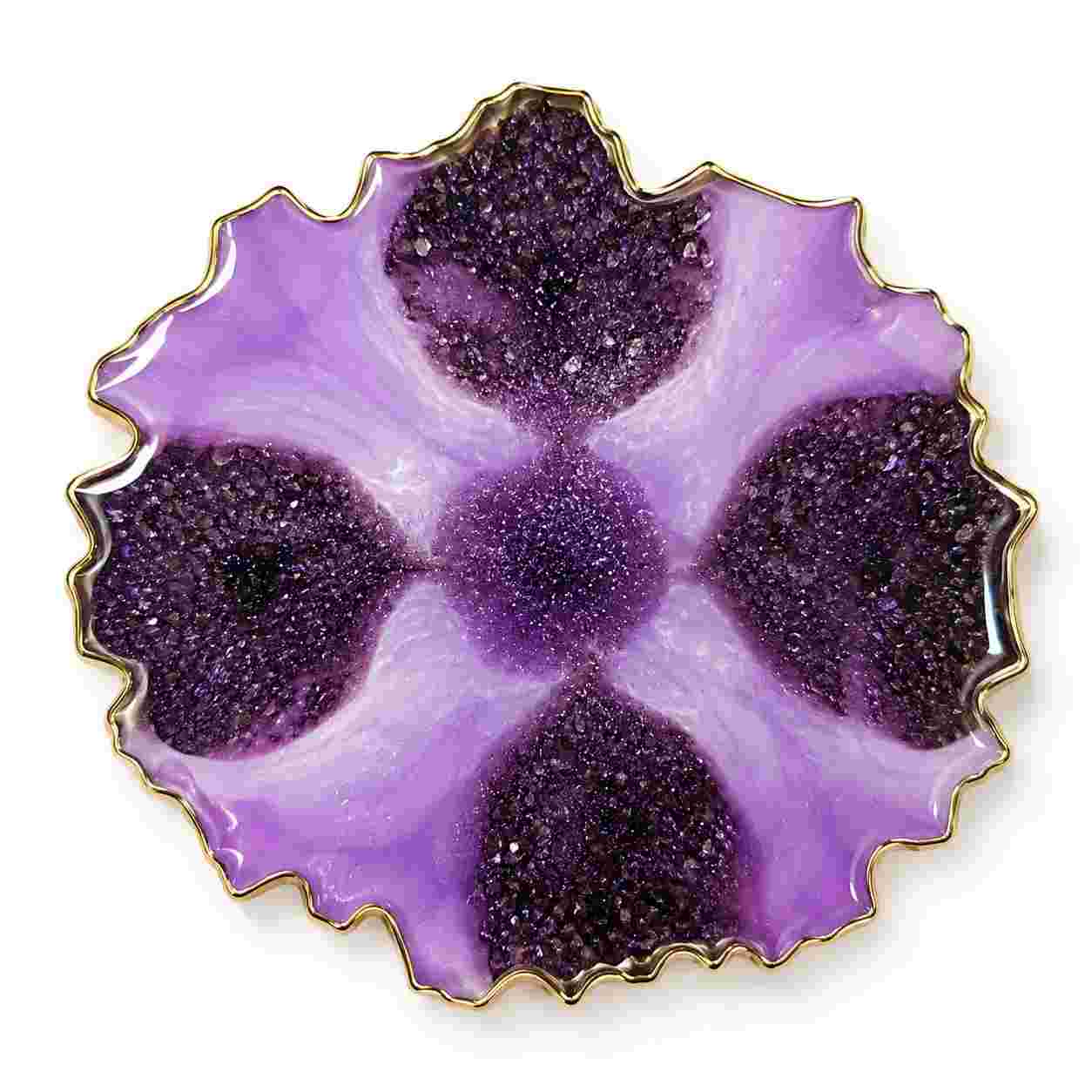 Resin Luxury Tea Coaster (6 Pcs)
