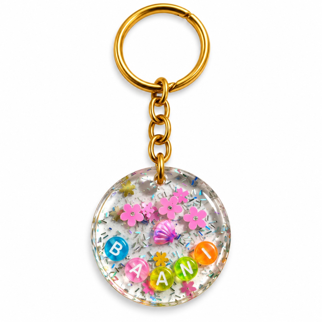 Resin Luxury Keychain