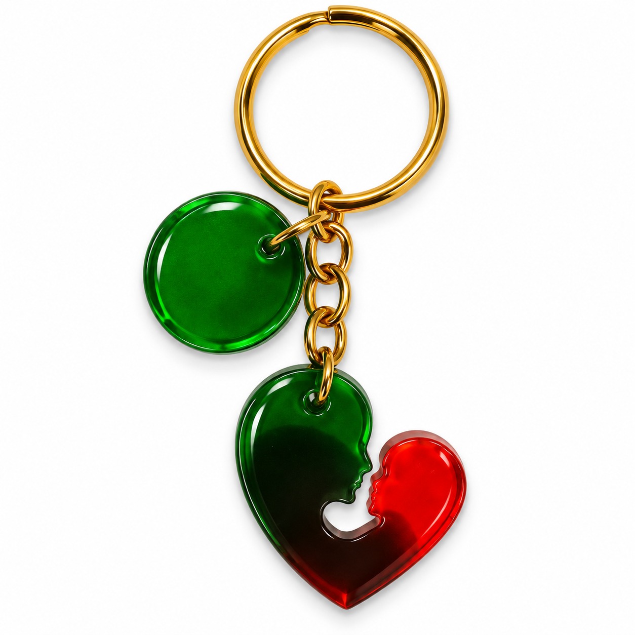 Resin Luxury Keychain