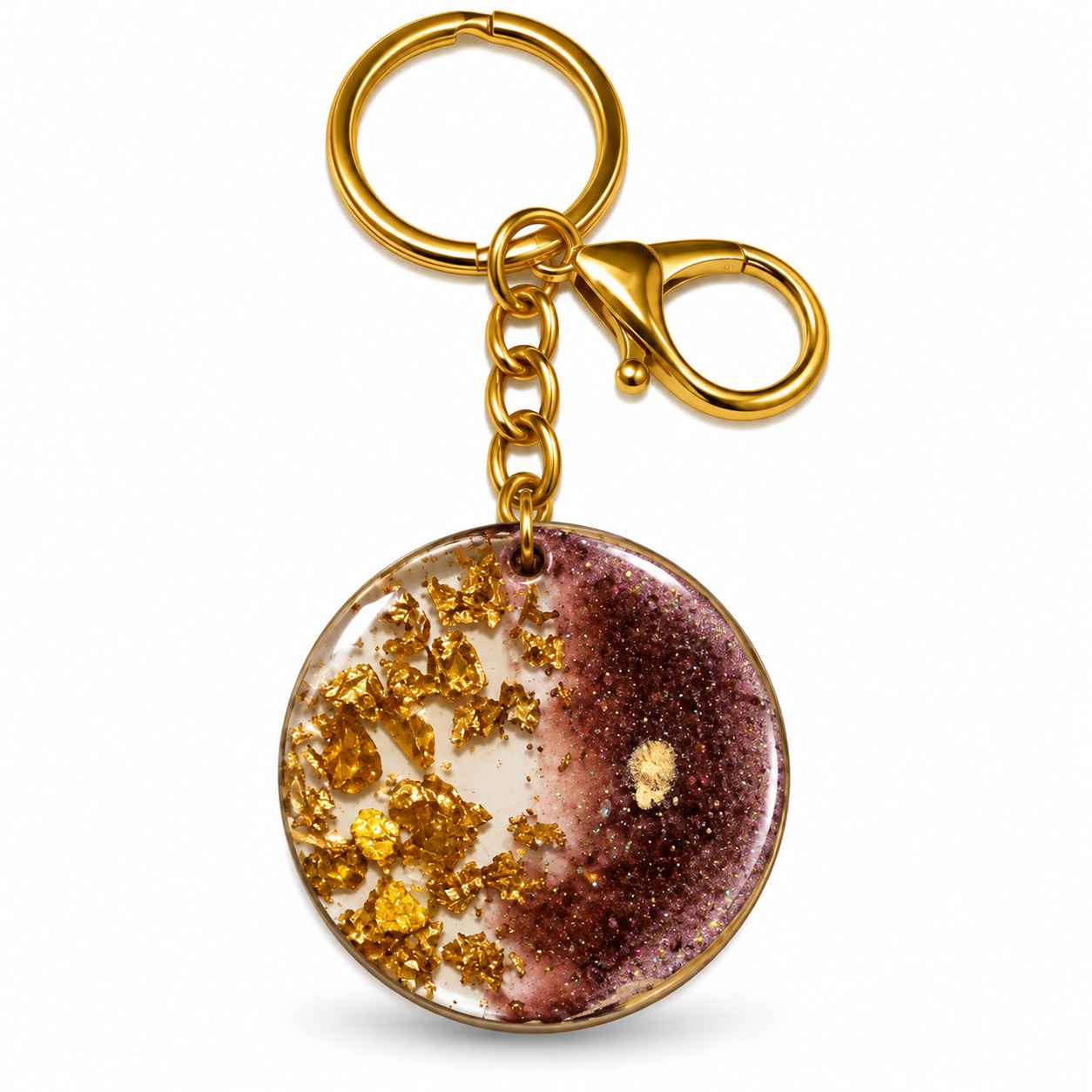 Resin Luxury Keychain