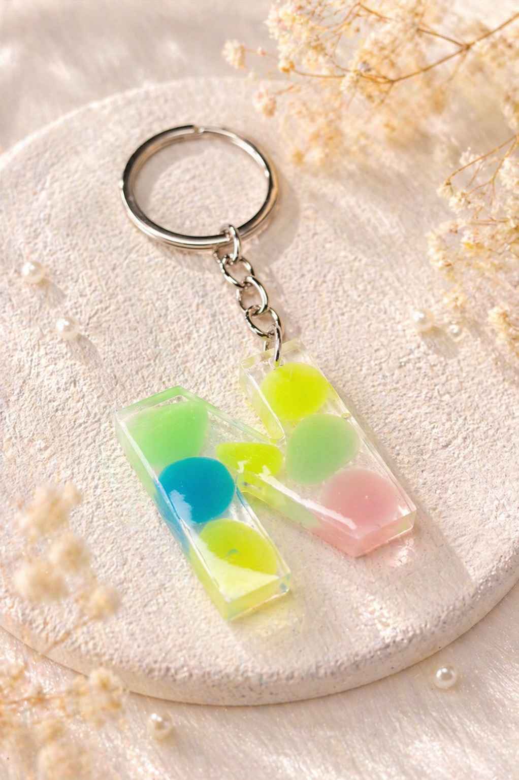 Resin Luxury Keychain