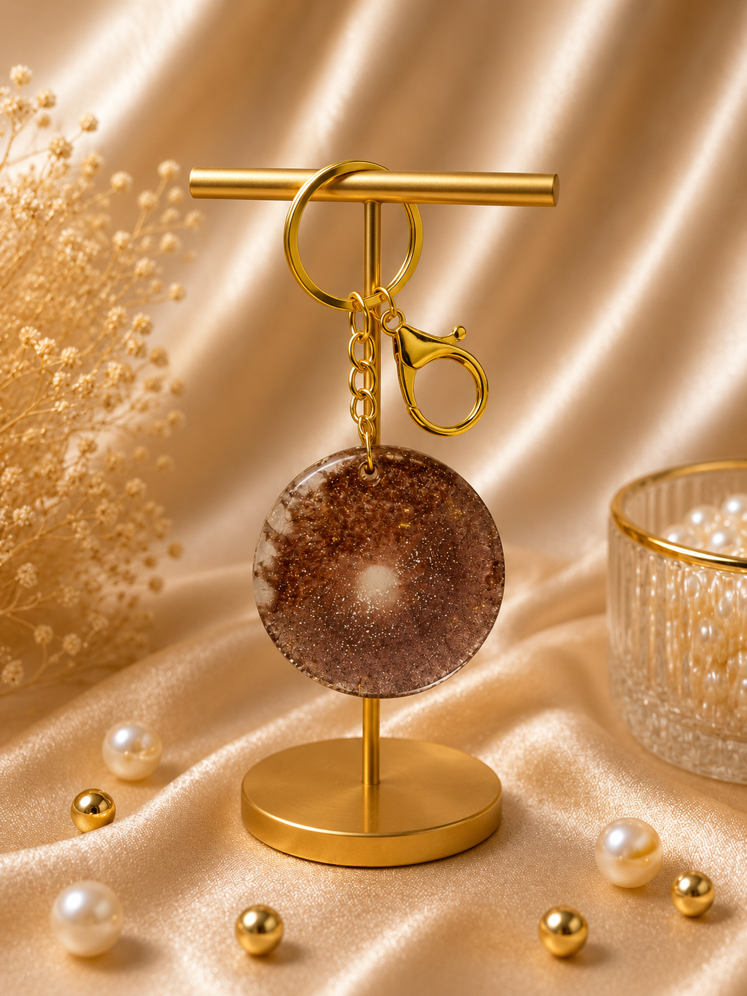 Resin Luxury Keychain