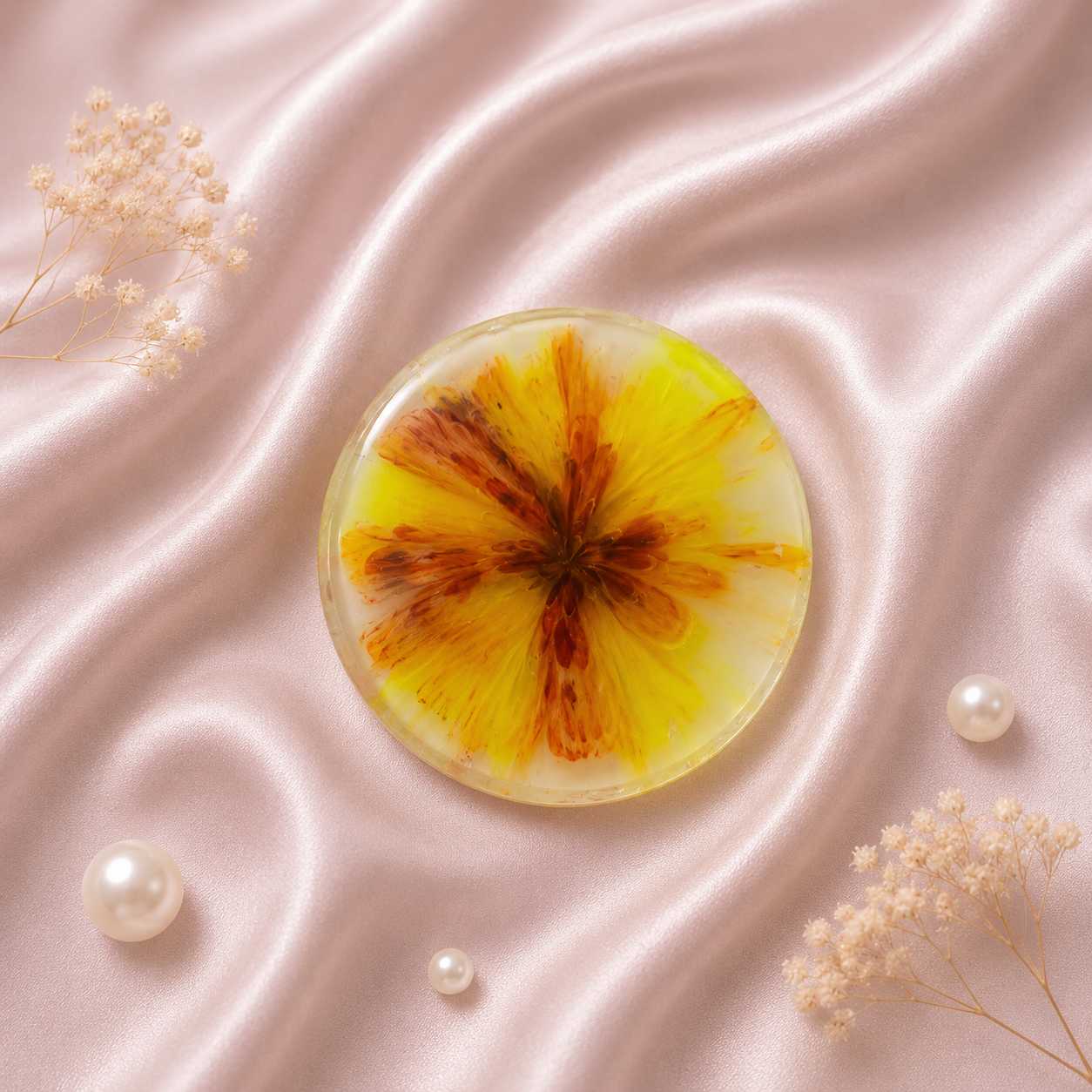 Resin Luxury Tea Coaster (6 Pcs)