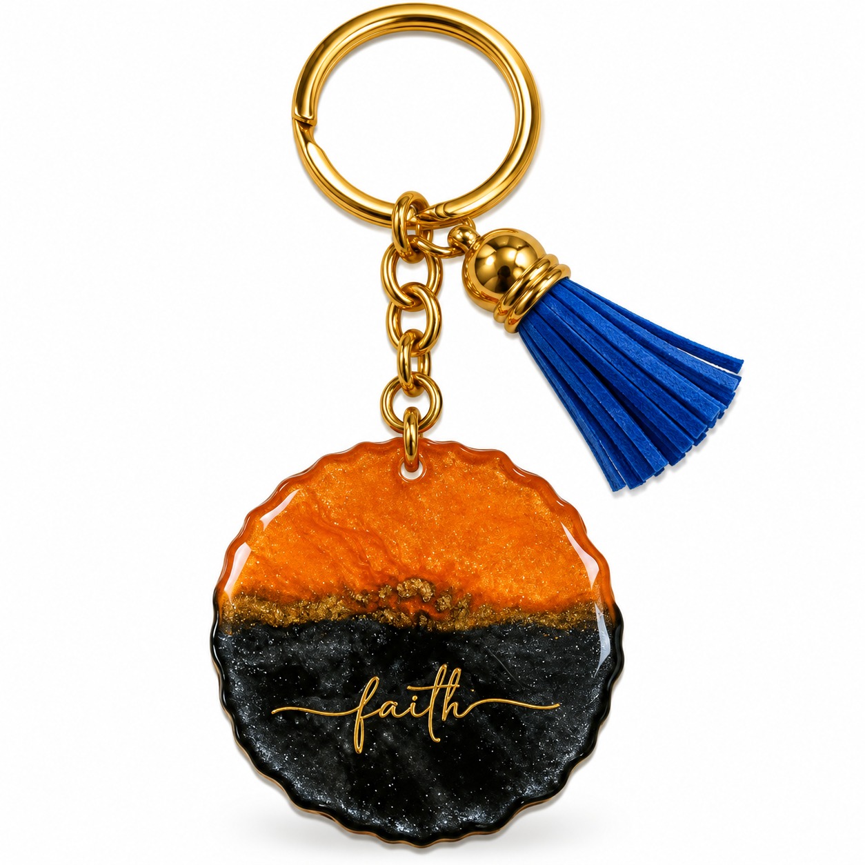 Resin Luxury Keychain
