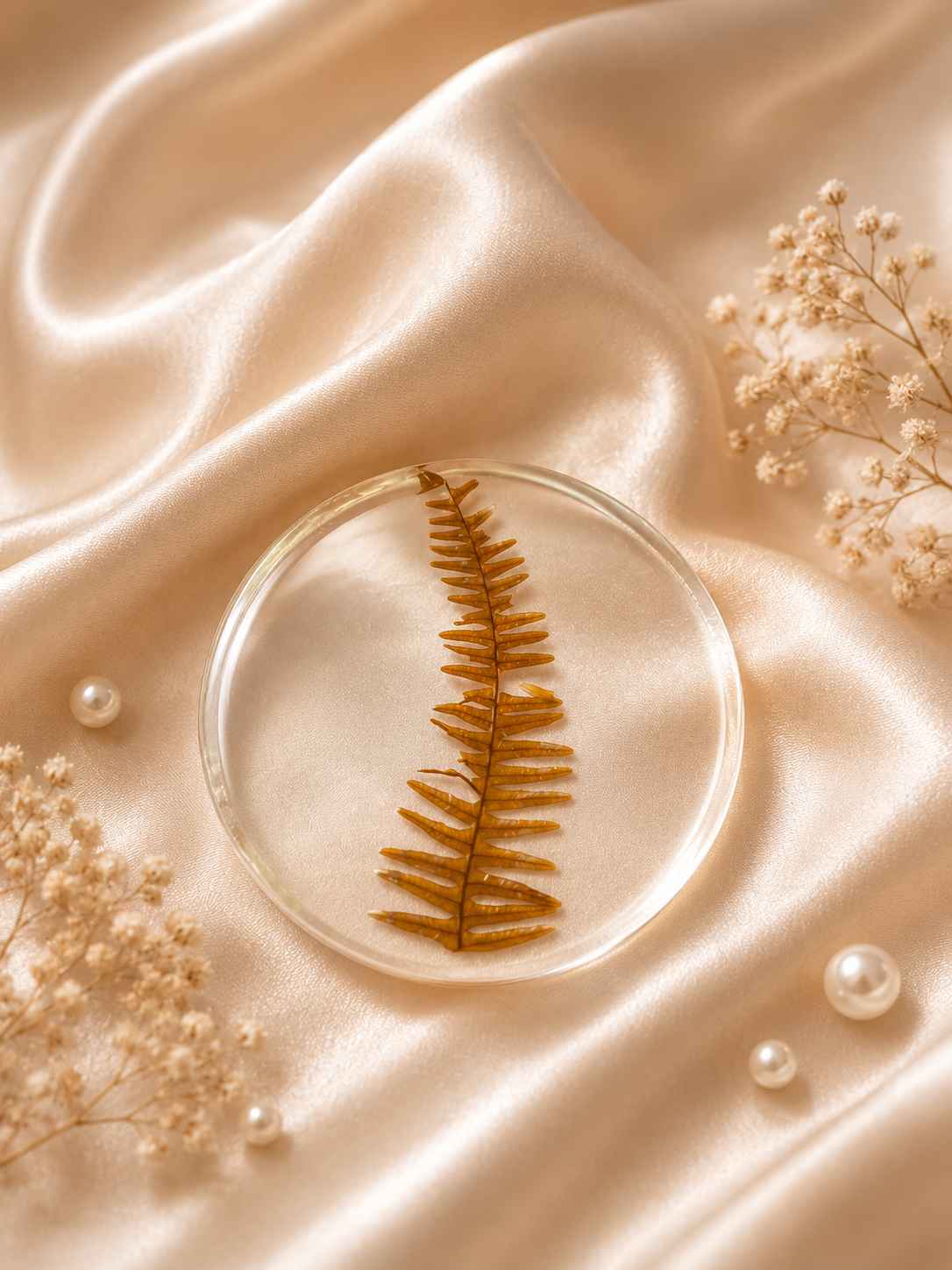Resin Luxury Tea Coaster (6 Pcs)