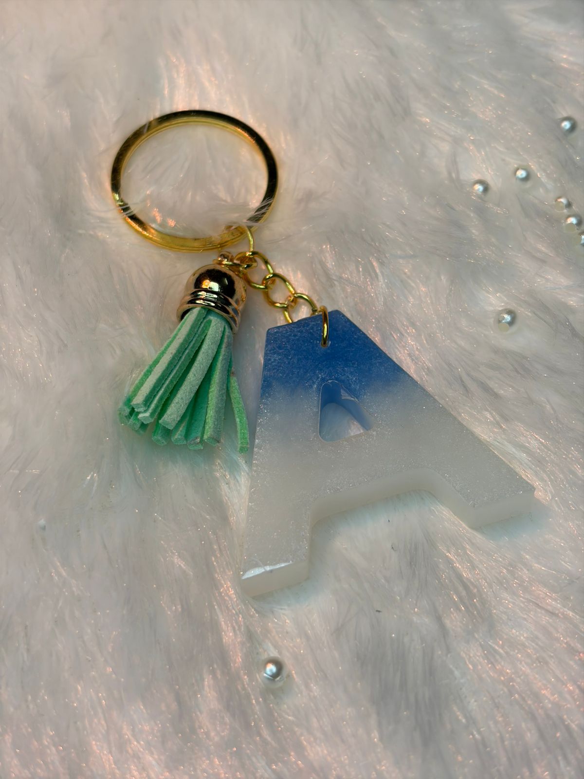 Resin Luxury Keychain