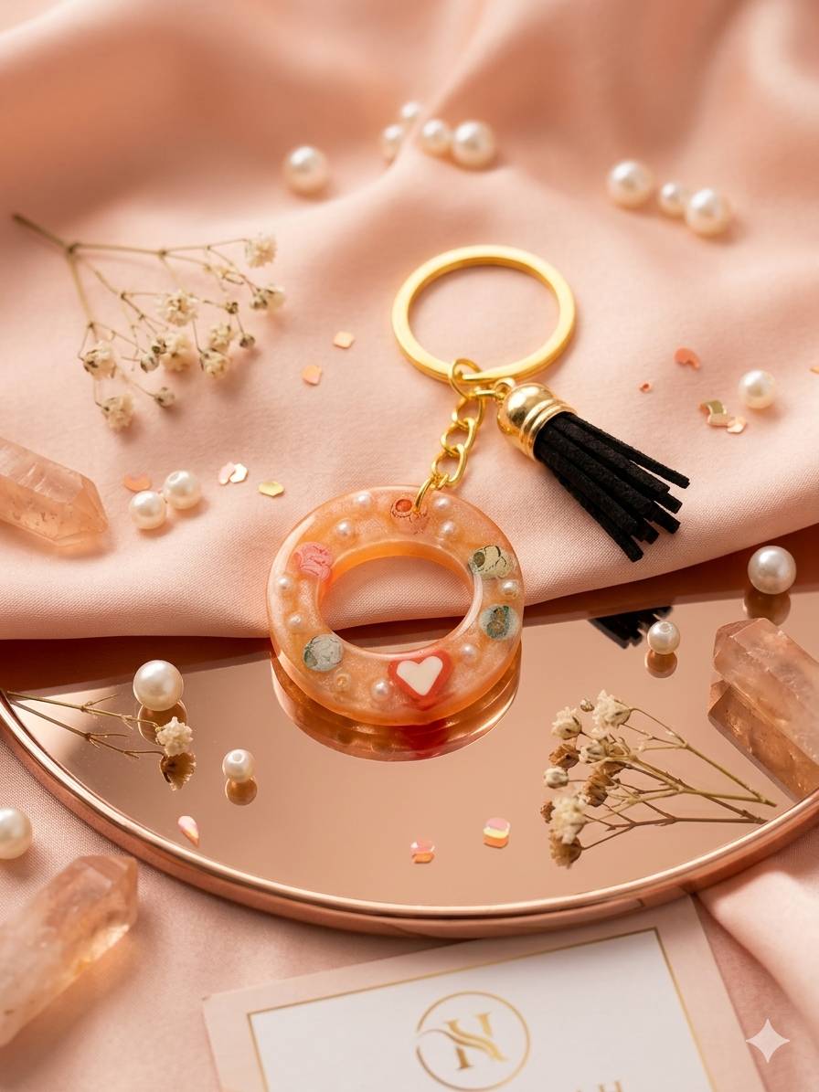 Resin Luxury Keychain
