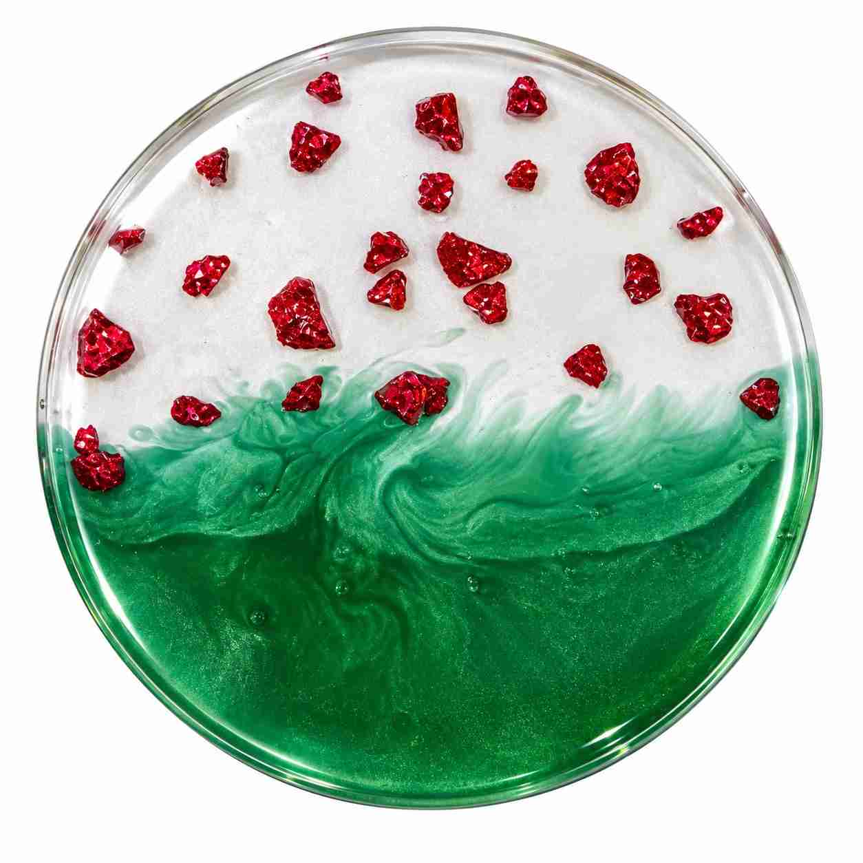 Resin Luxury Tea Coaster (6 Pcs)