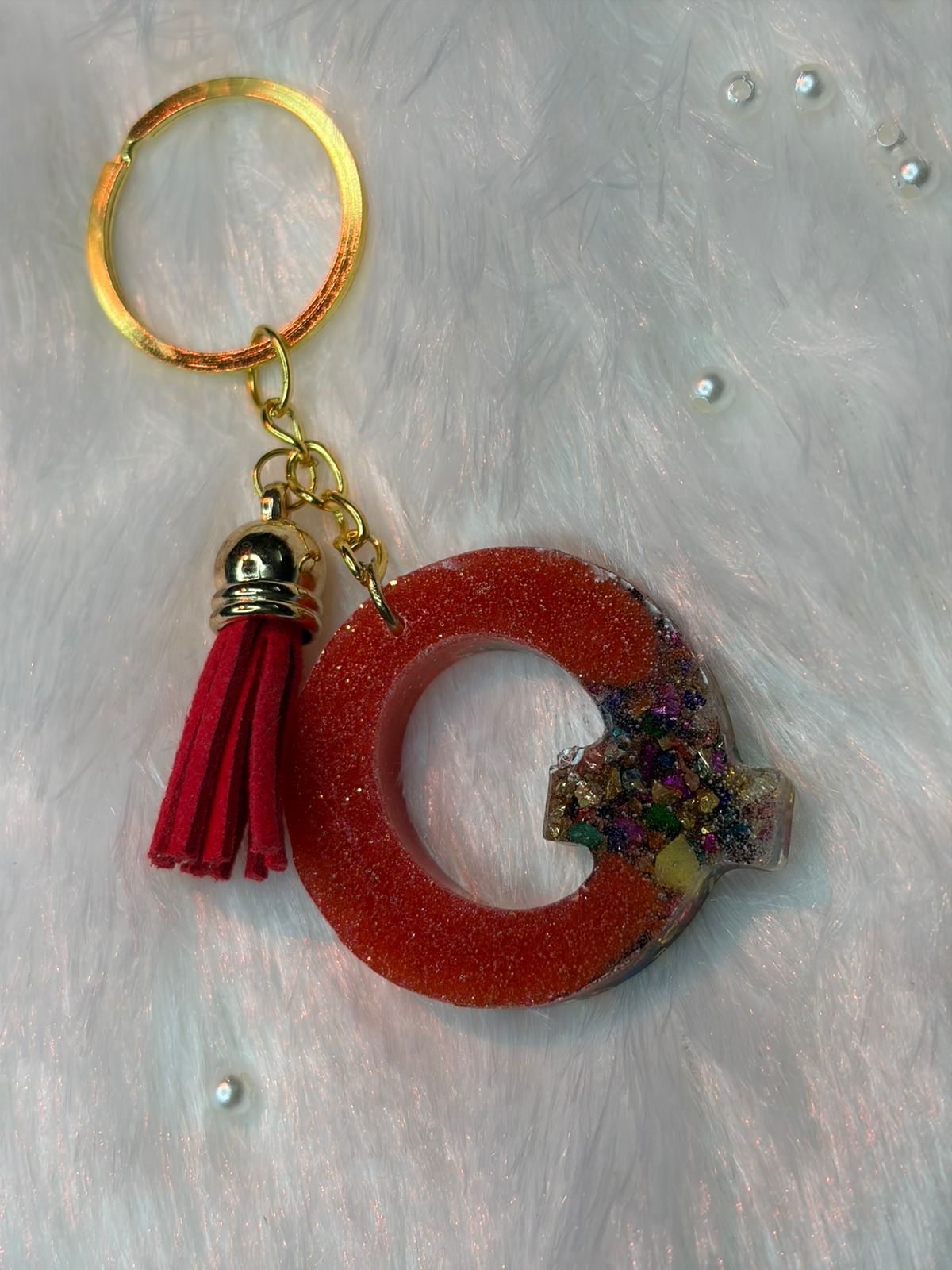 Resin Luxury Keychain
