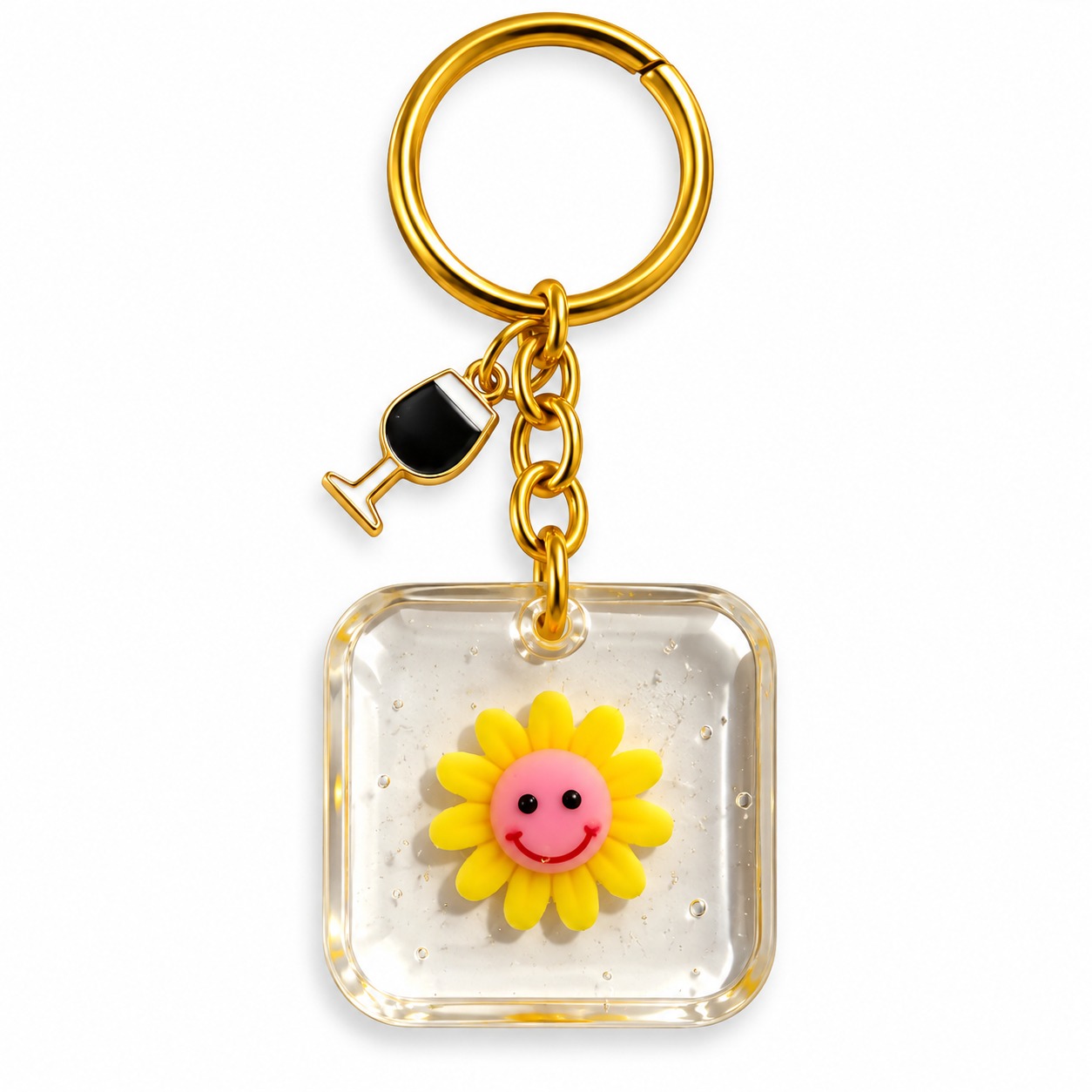 Resin Luxury Keychain