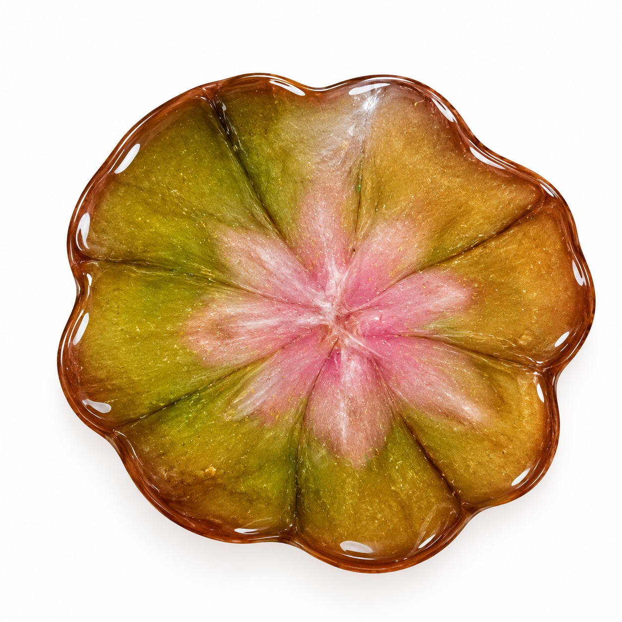 Resin Luxury Tea Coaster (6 Pcs)