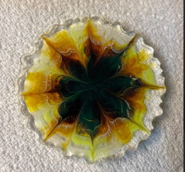 Resin Luxury Tea Coaster (6 Pcs)