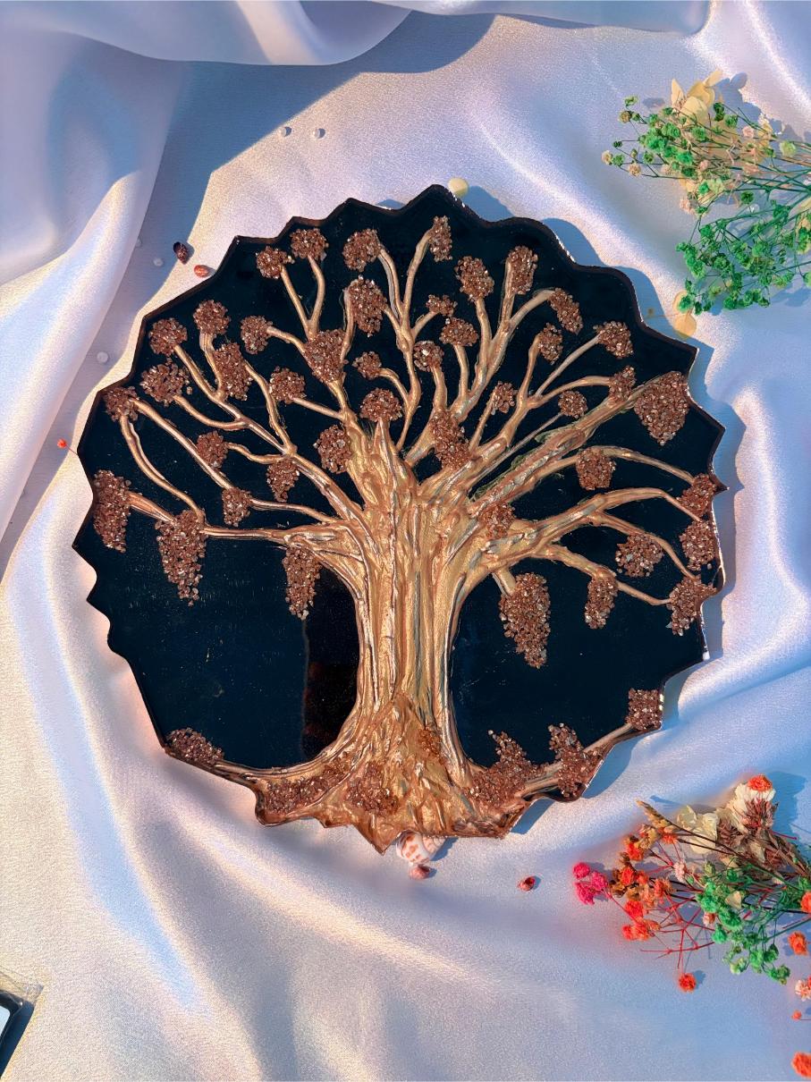 LUXURY GOLD TREE WALL DECOR