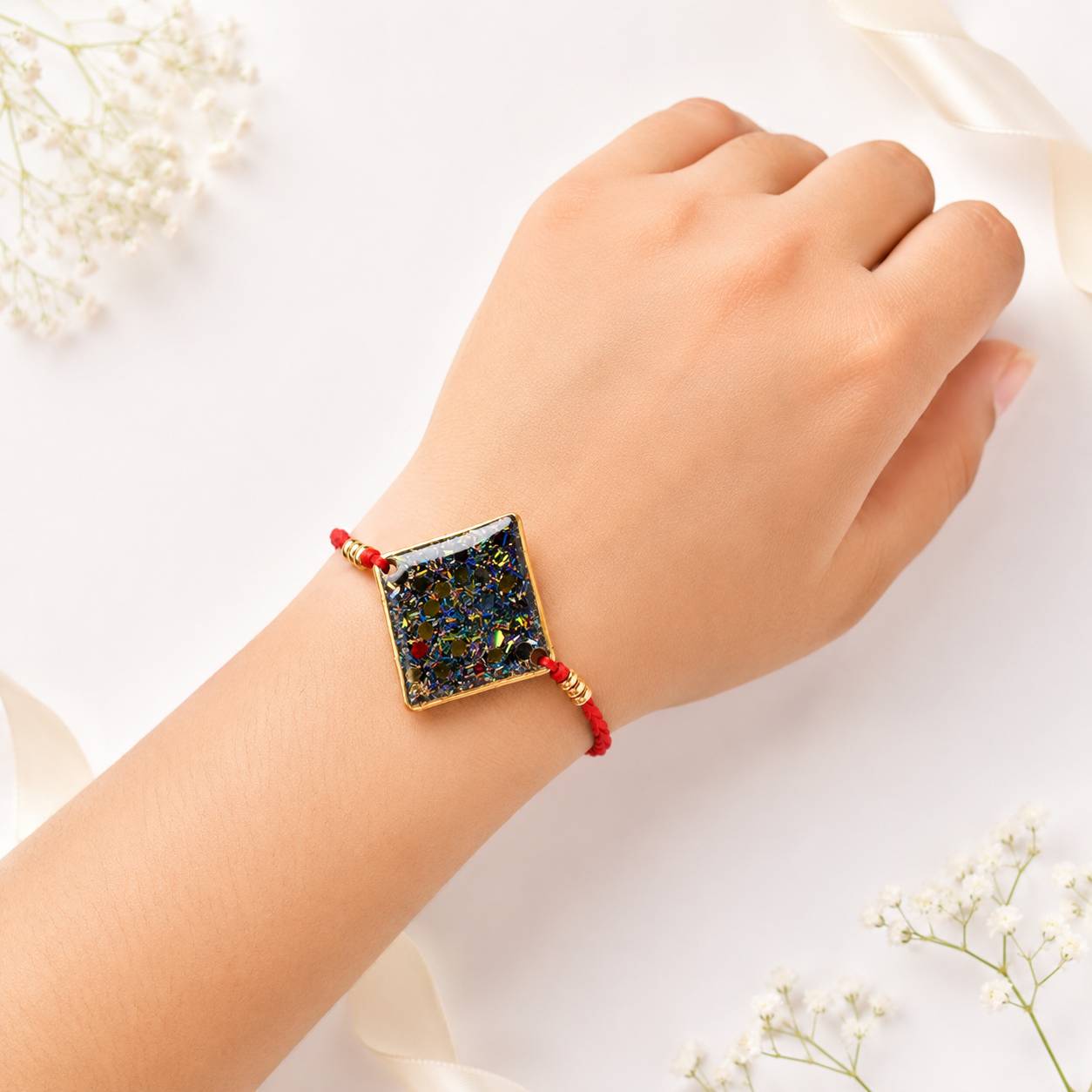 Spark Resin Rakhi