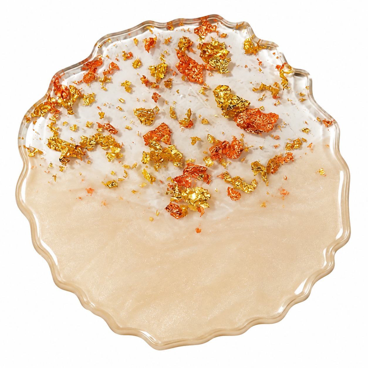 Resin Luxury Tea Coaster (6 Pcs)