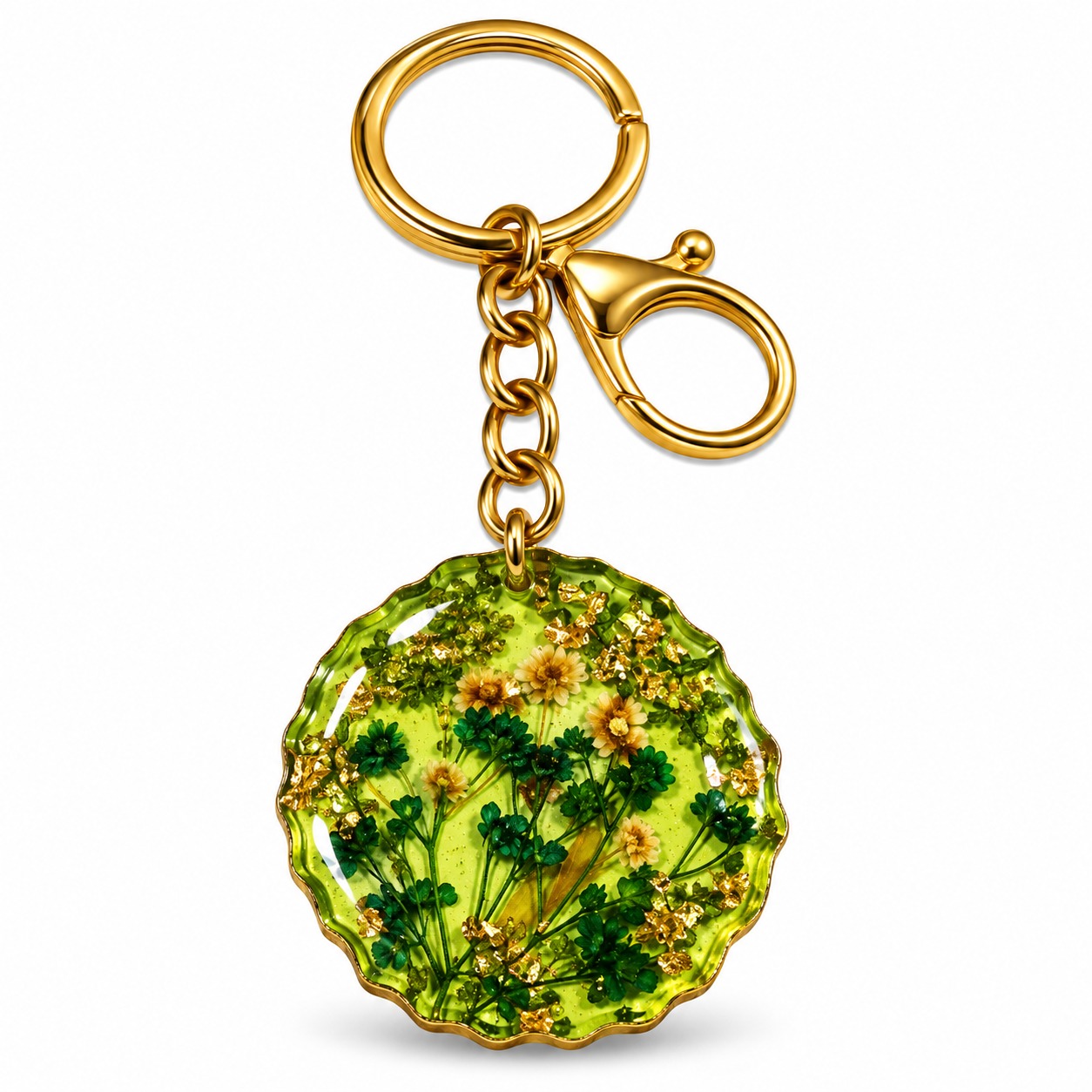 Resin Luxury Keychain