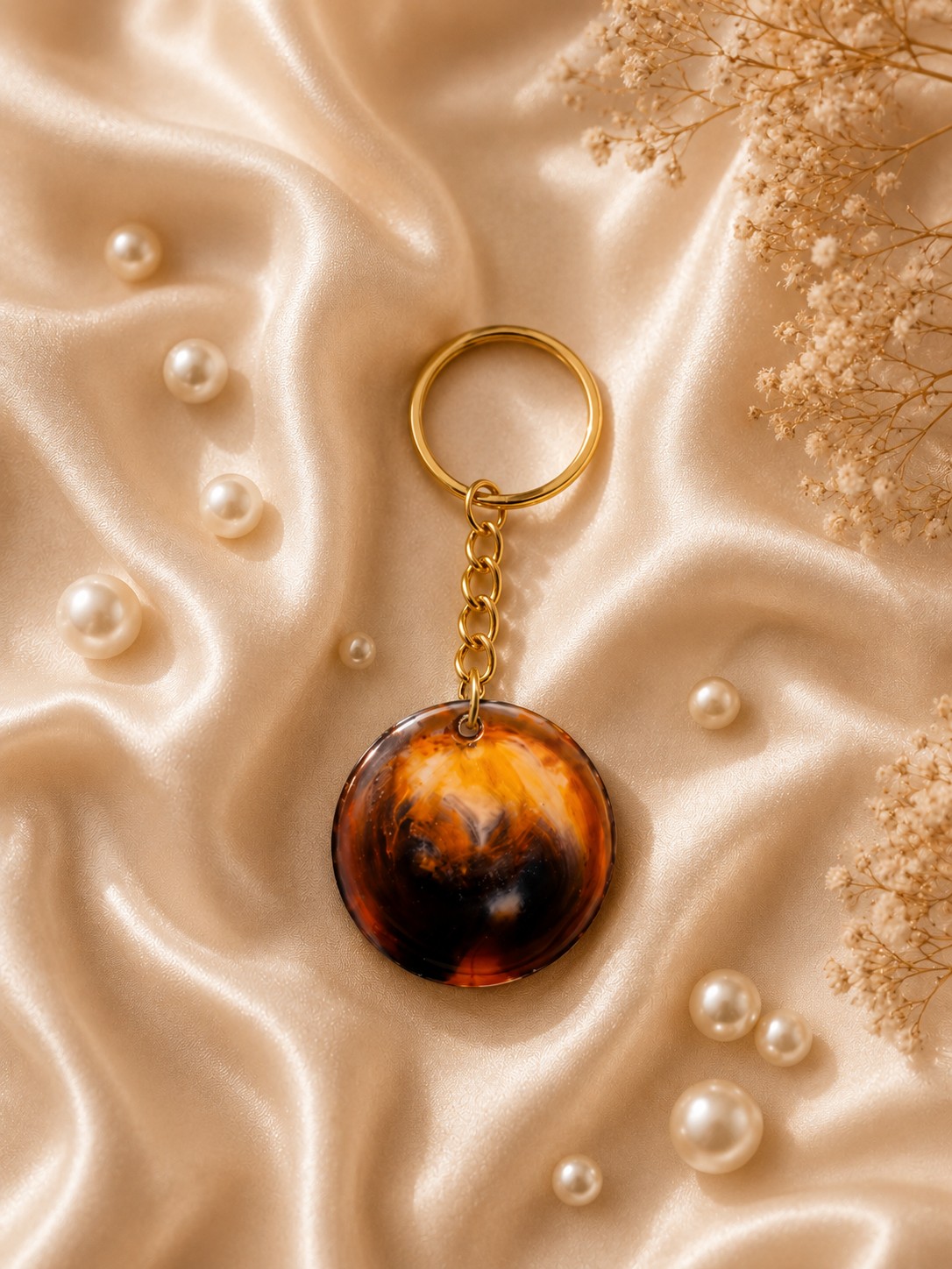 Resin Luxury Keychain