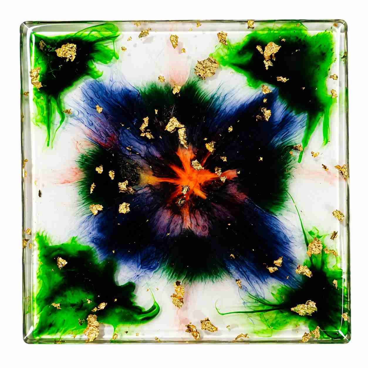 Resin Luxury Tea Coaster (6 Pcs)
