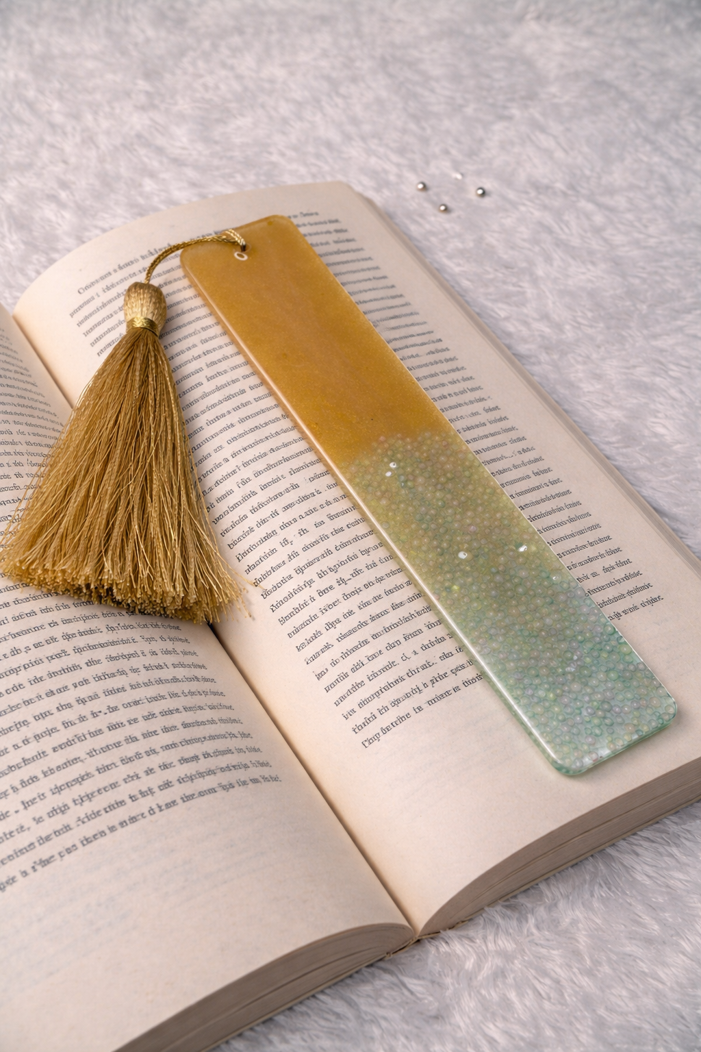 Luxury Handcrafted Resin Bookmark