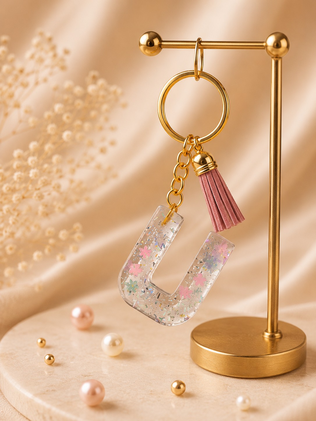 Resin Luxury Keychain