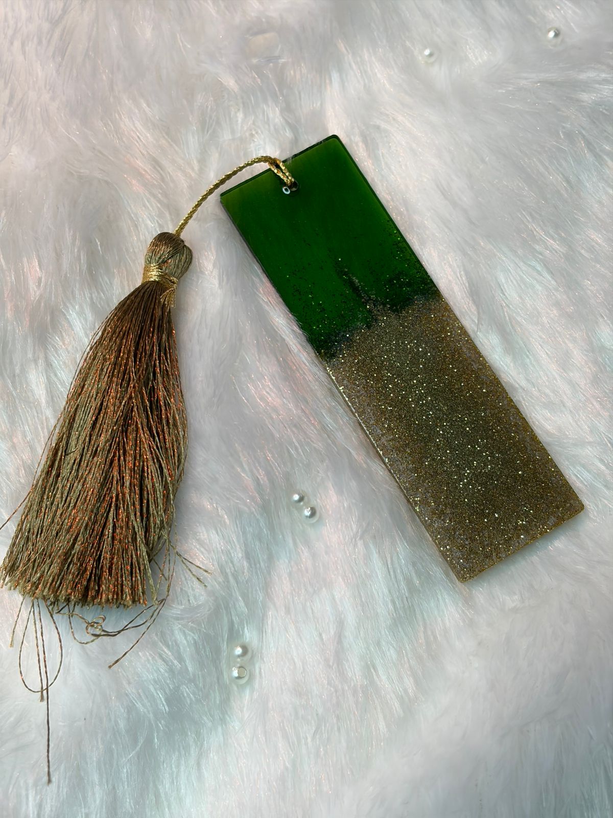 Luxury Handcrafted Resin Bookmark