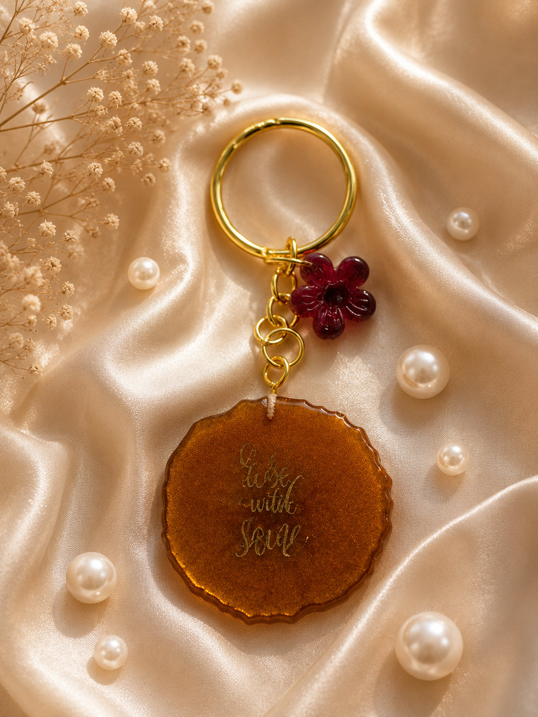 Resin Luxury Keychain