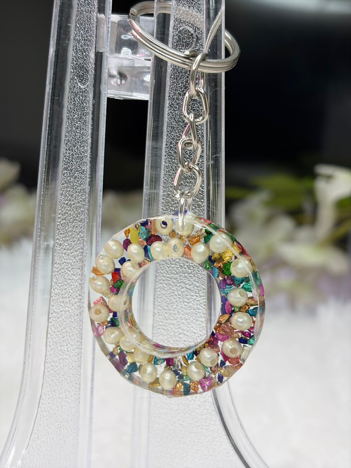 Resin Luxury Keychain