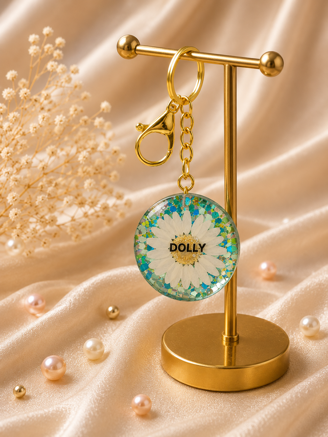 Resin Luxury Keychain