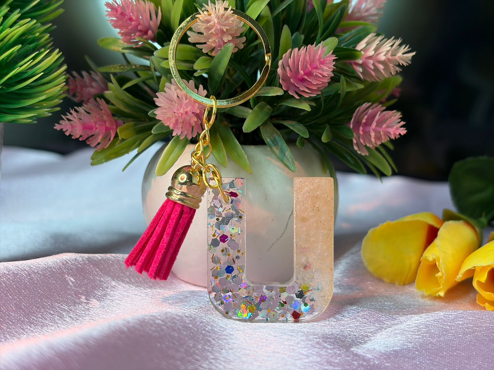 Resin Luxury Keychain