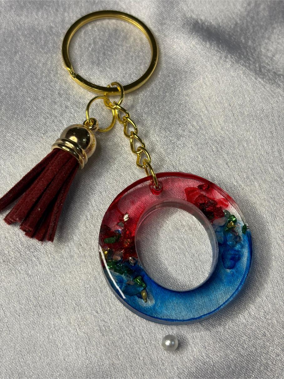 Resin Luxury Keychain