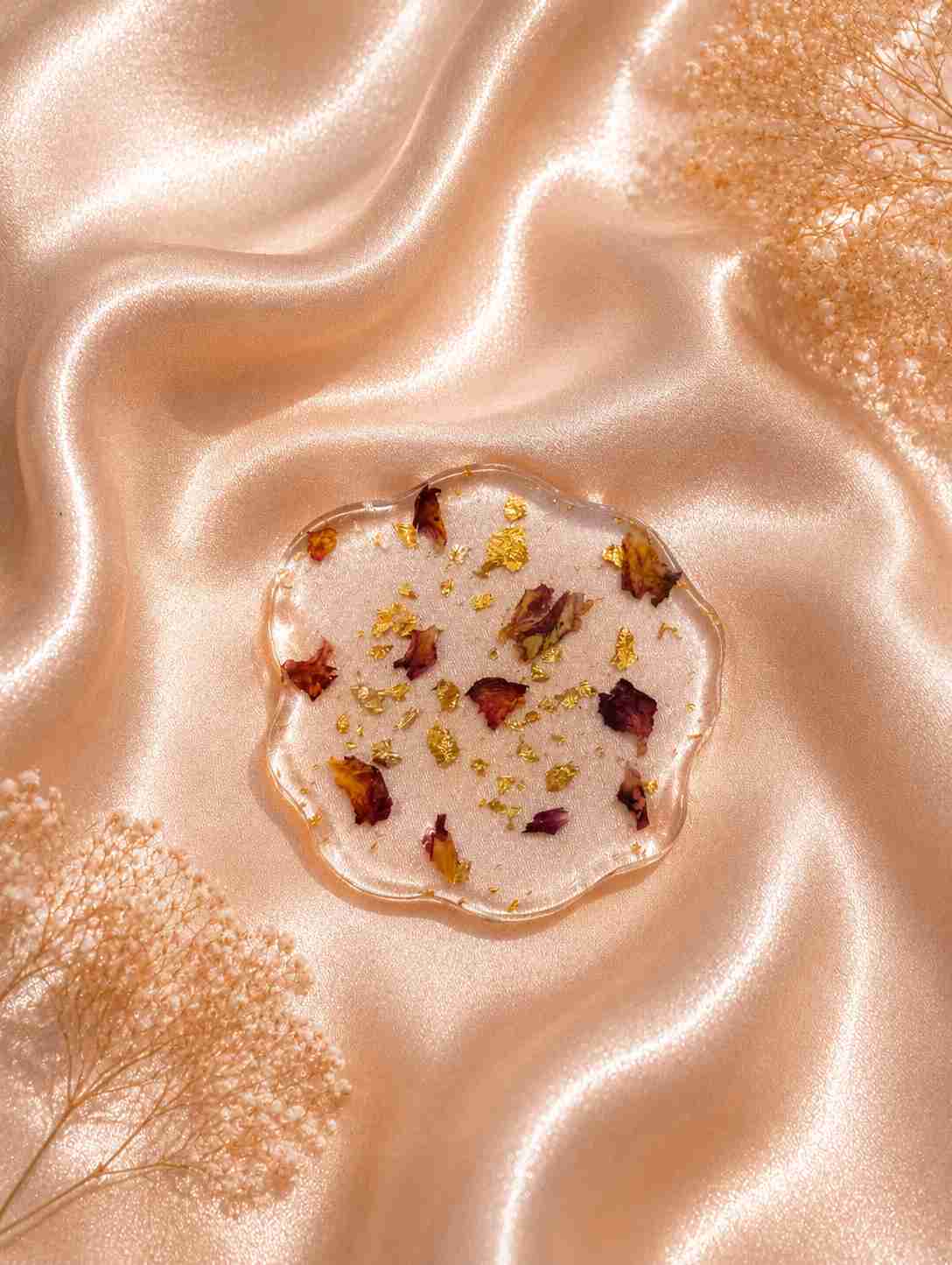 Resin Luxury Tea Coaster (6 Pcs)