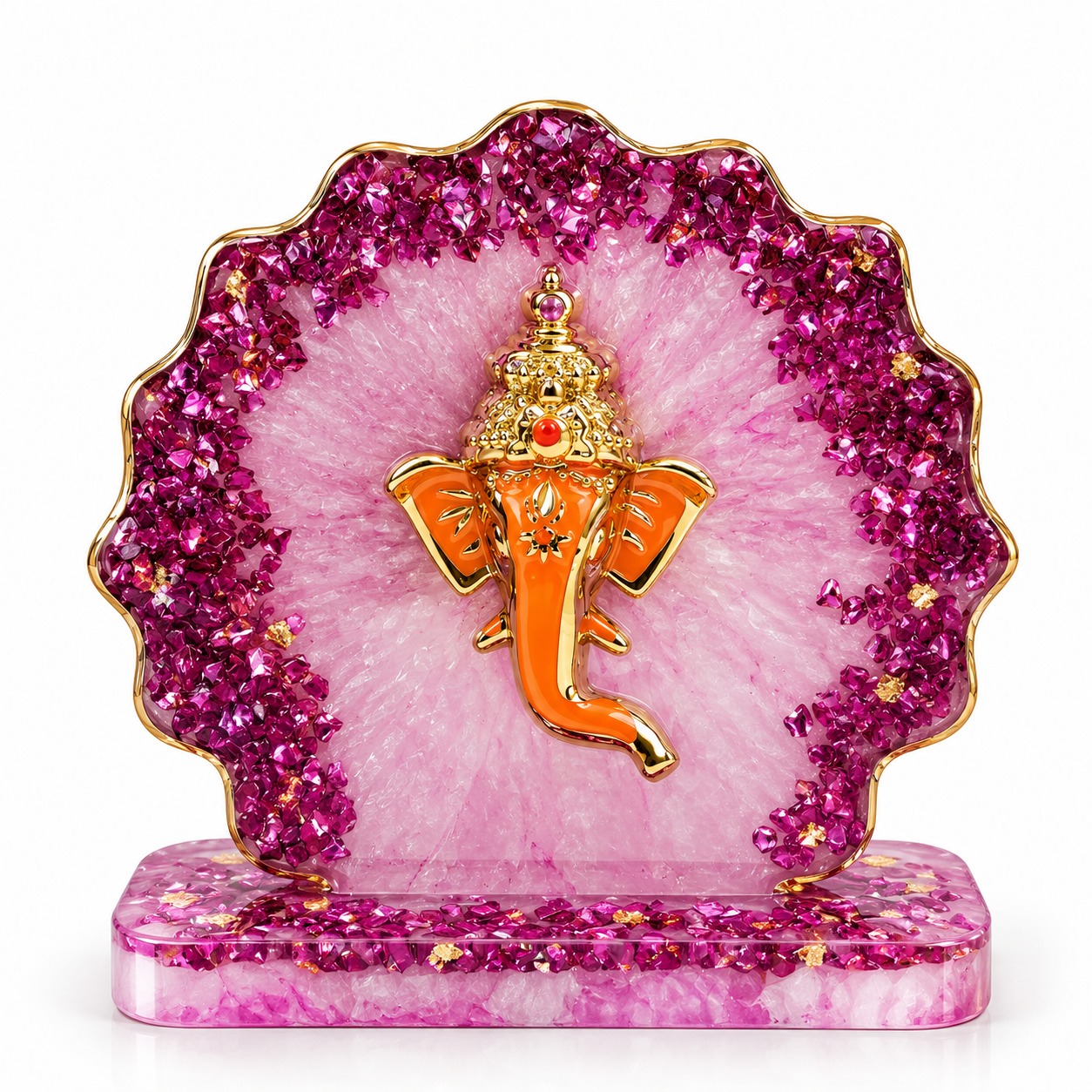 Lord Ganesha Resin Showpiece