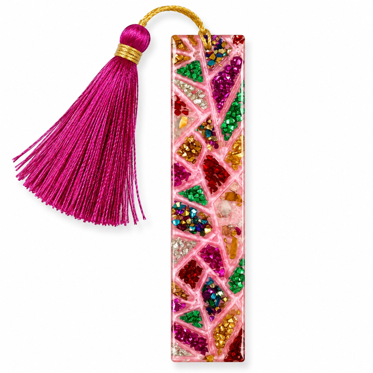 Luxury Handcrafted Resin Bookmark