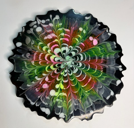RESIN FLOWER POT COASTER