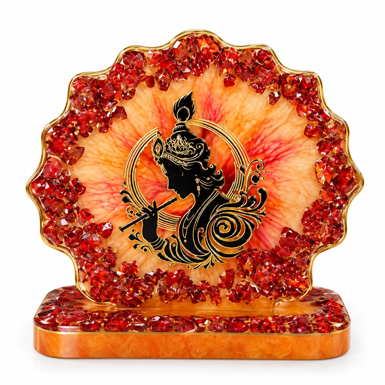 Resin Krishna  Showpiece