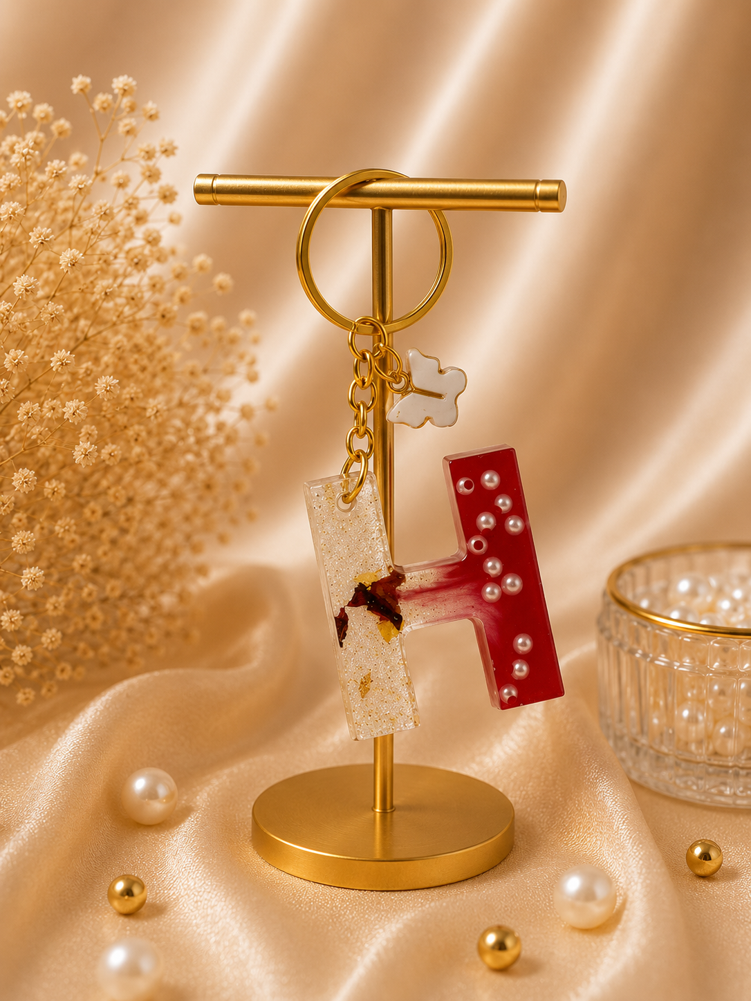 Resin Luxury Keychain