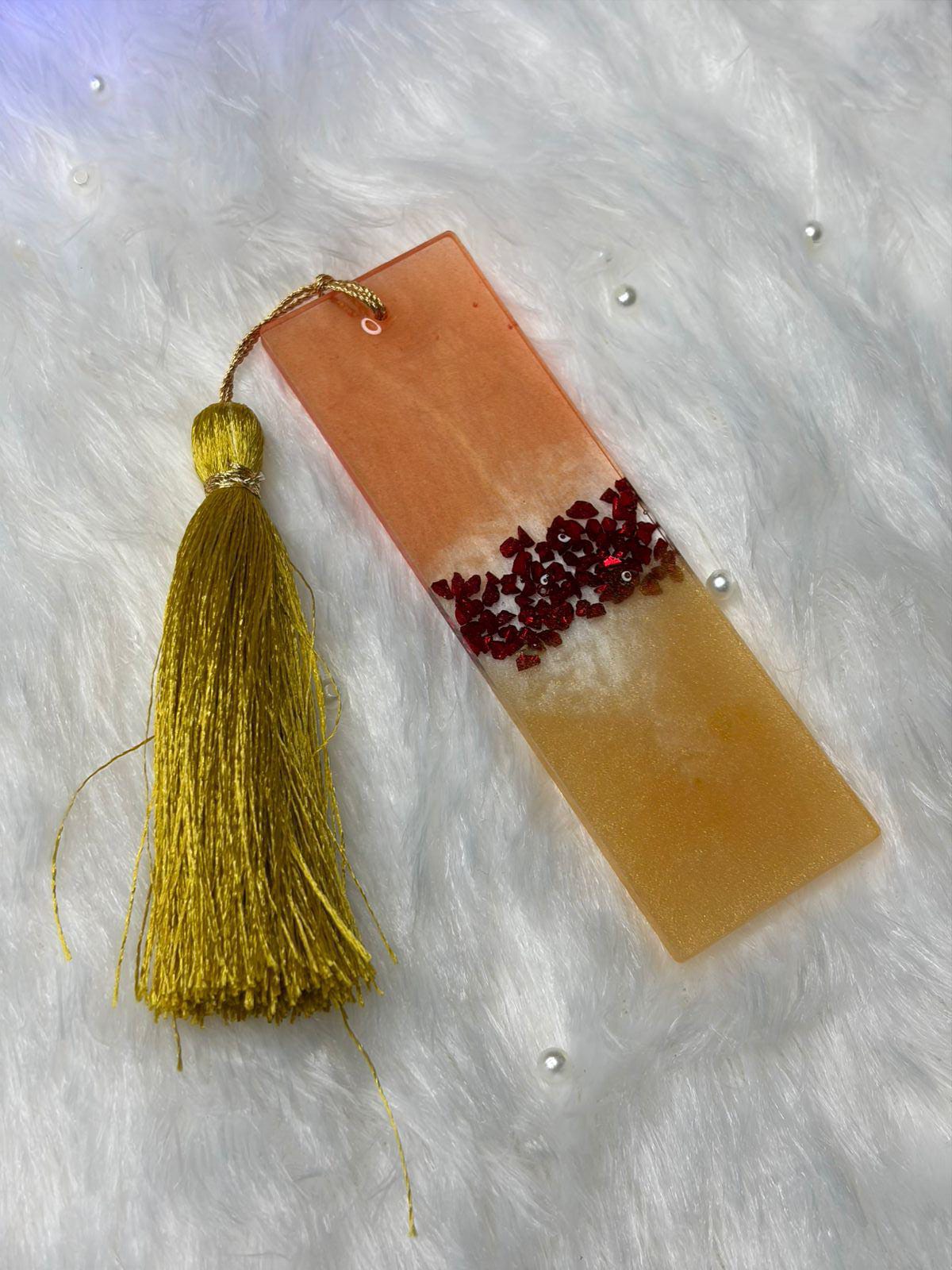 Luxury Handcrafted Resin Bookmark