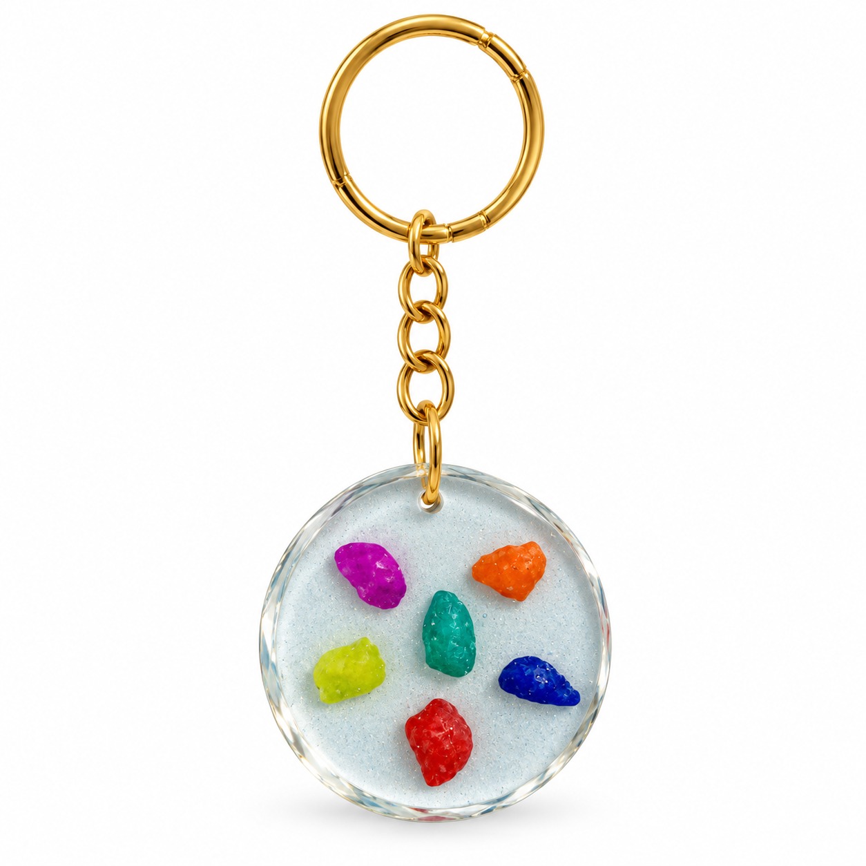 Resin Luxury Keychain