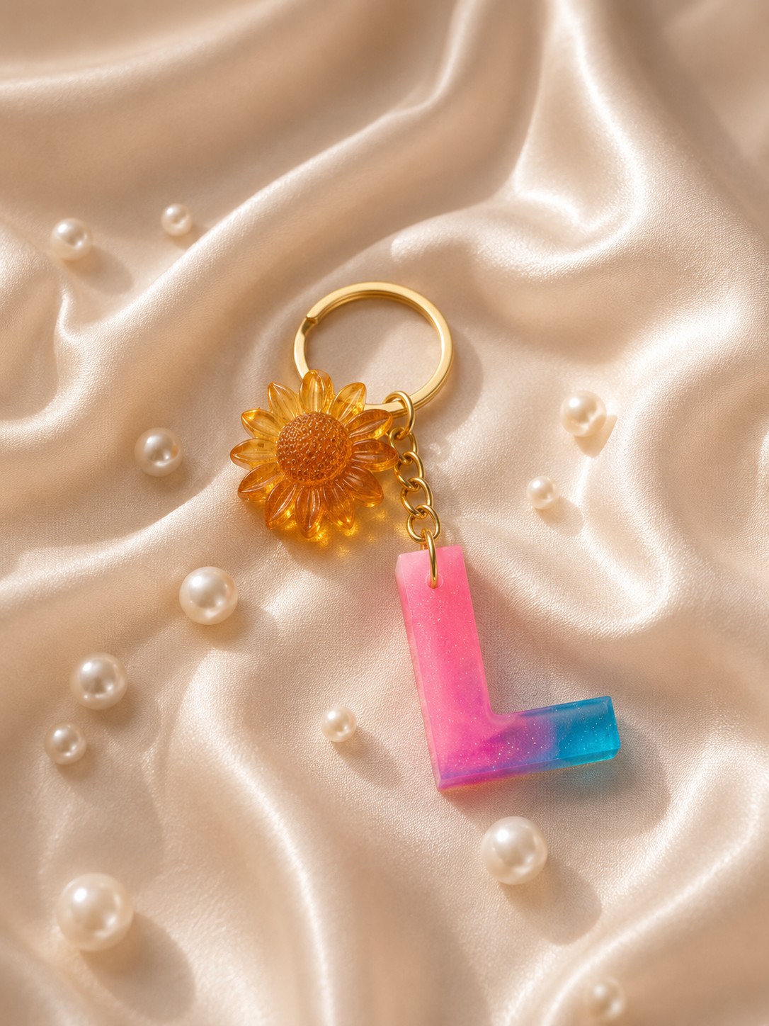 Resin Luxury Keychain