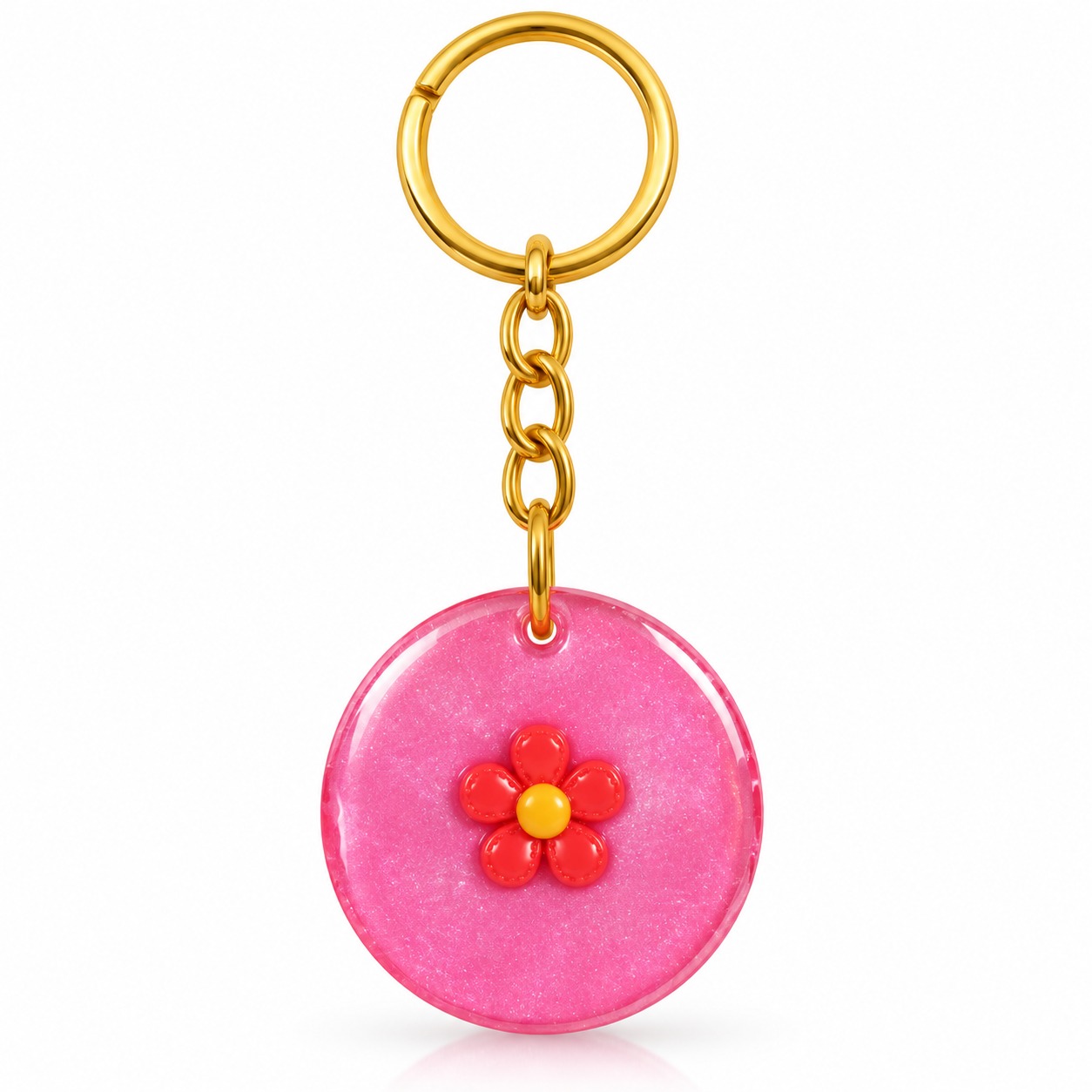 Resin Luxury Keychain