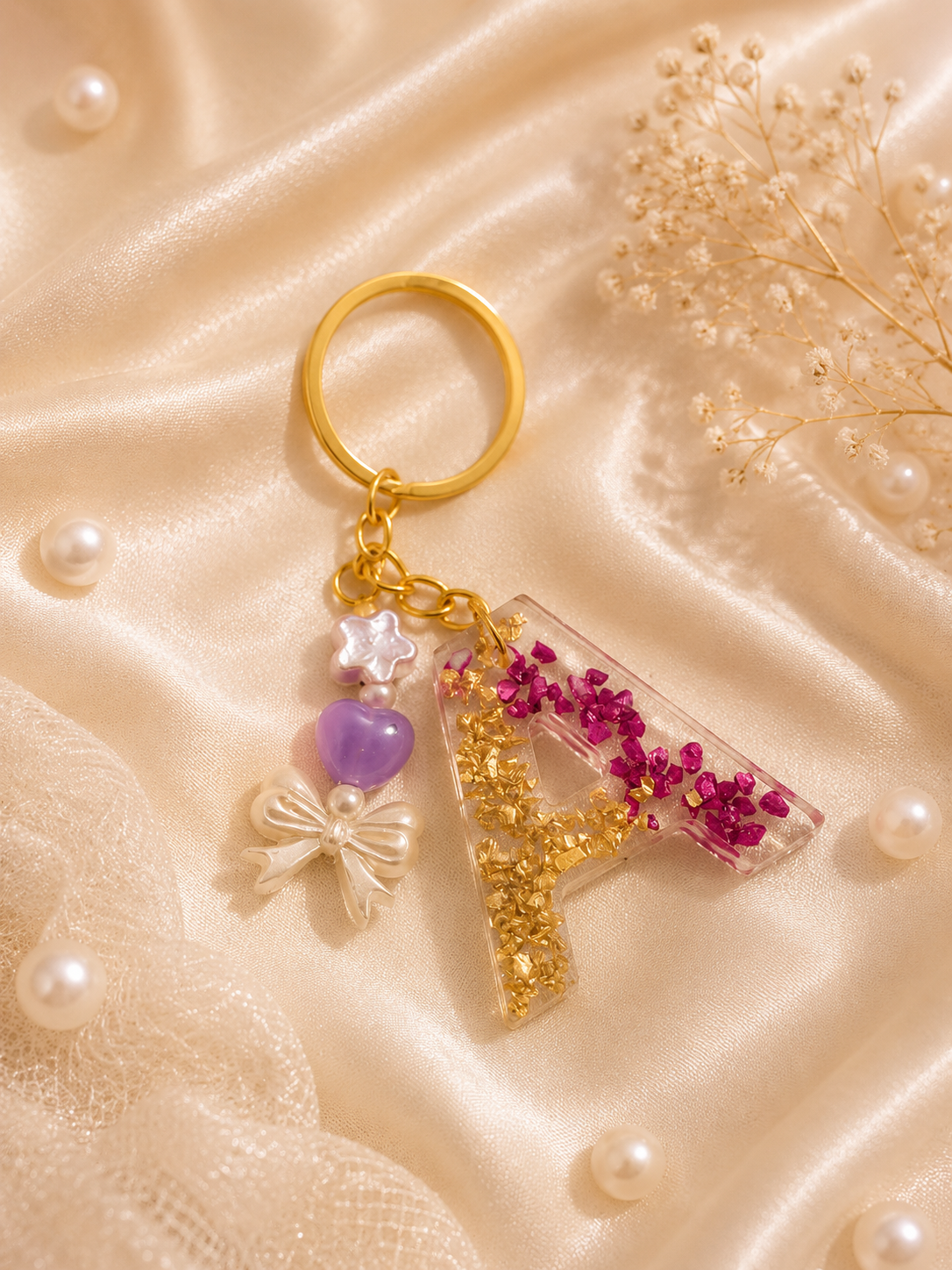 Resin Luxury Keychain