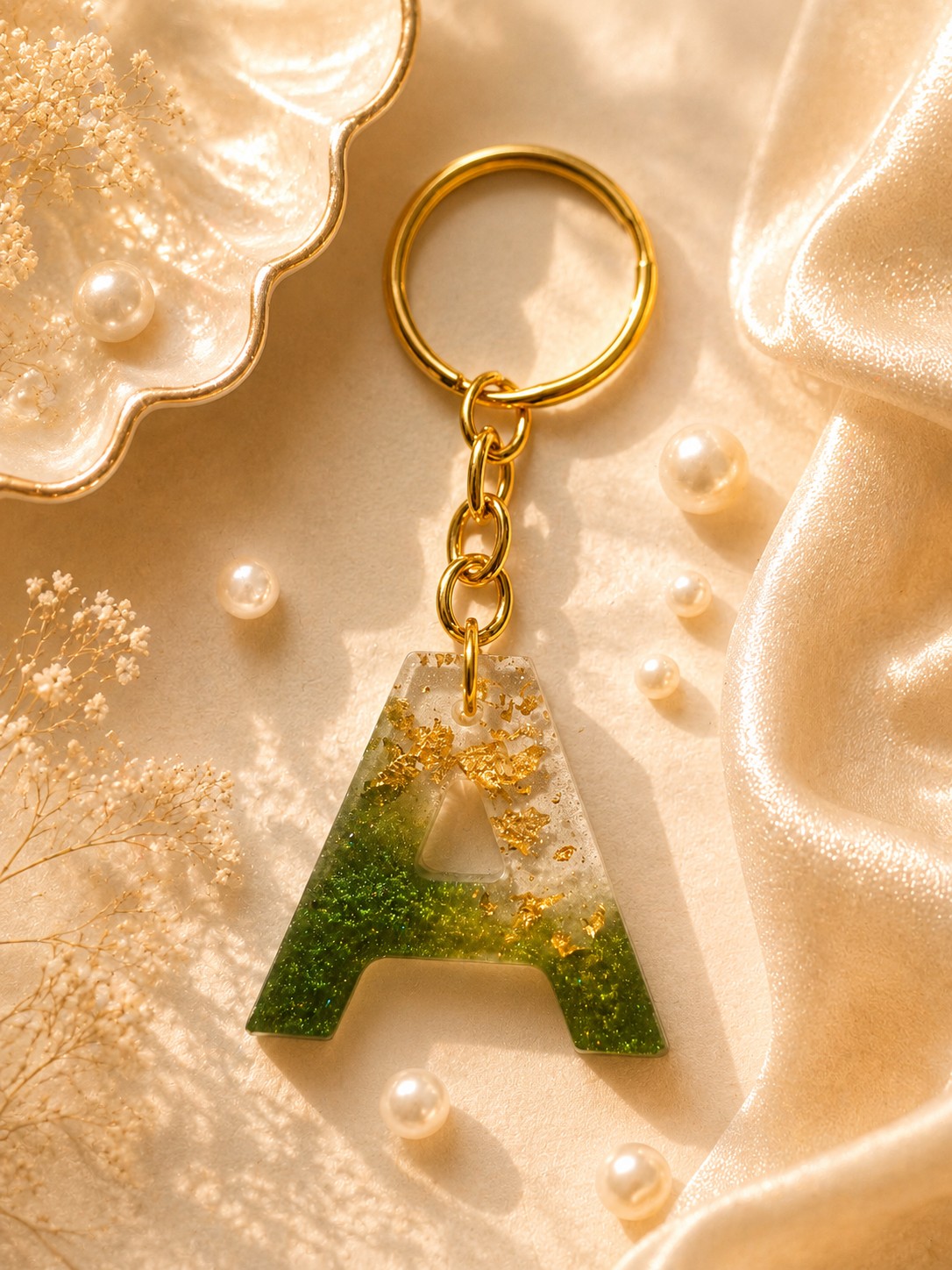 Resin Luxury Keychain