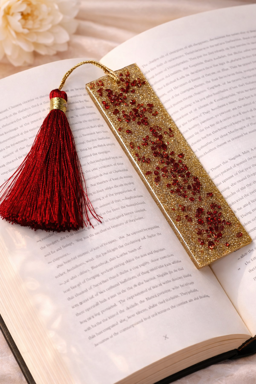 Luxury Handcrafted Resin Bookmark